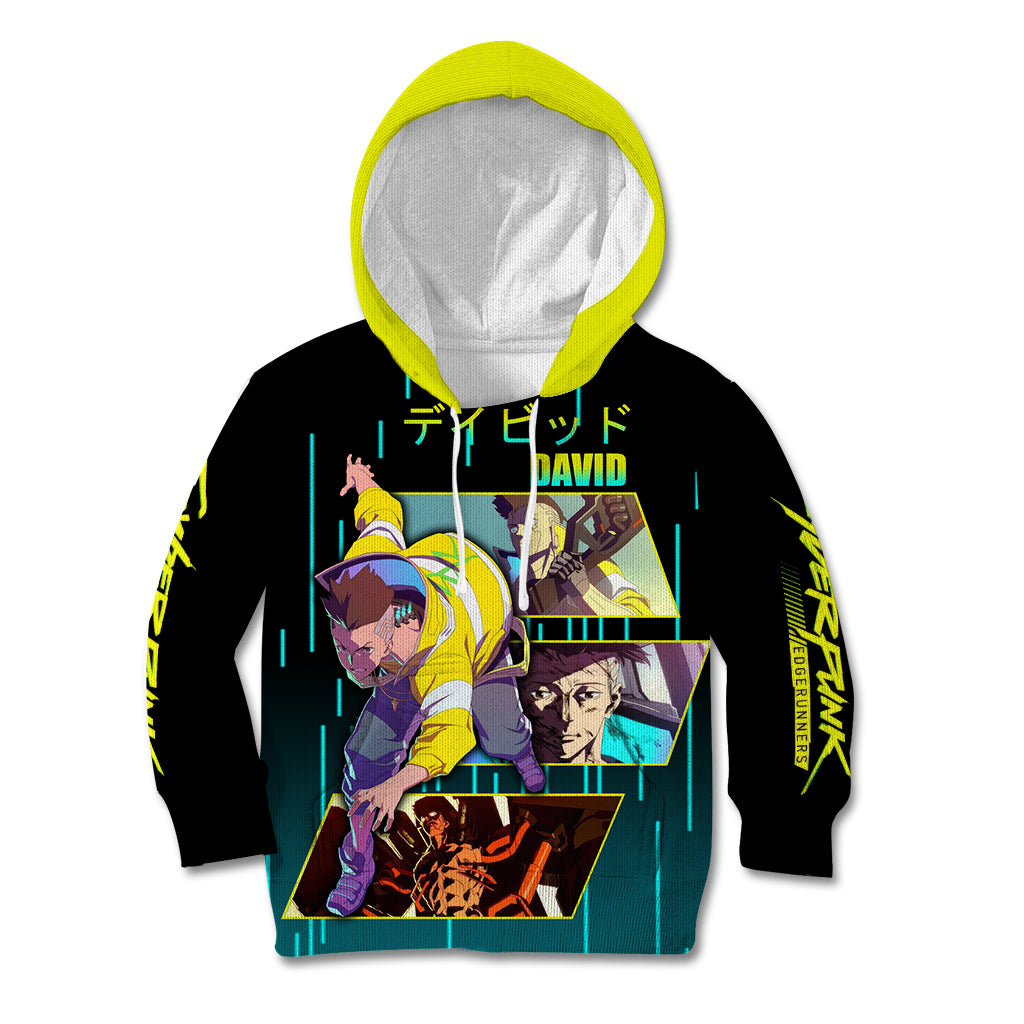 Cyberpunk David Martinez Kid Hoodie