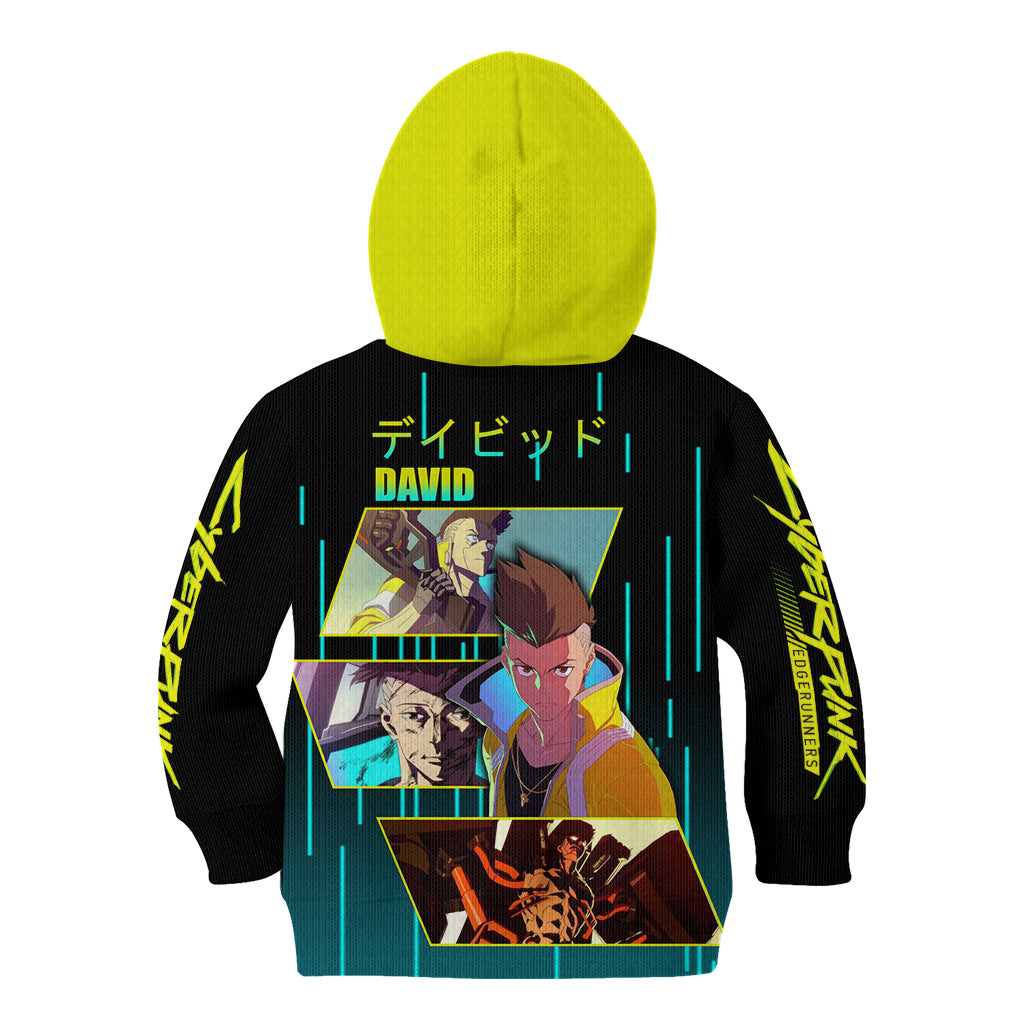 Cyberpunk David Martinez Kid Hoodie