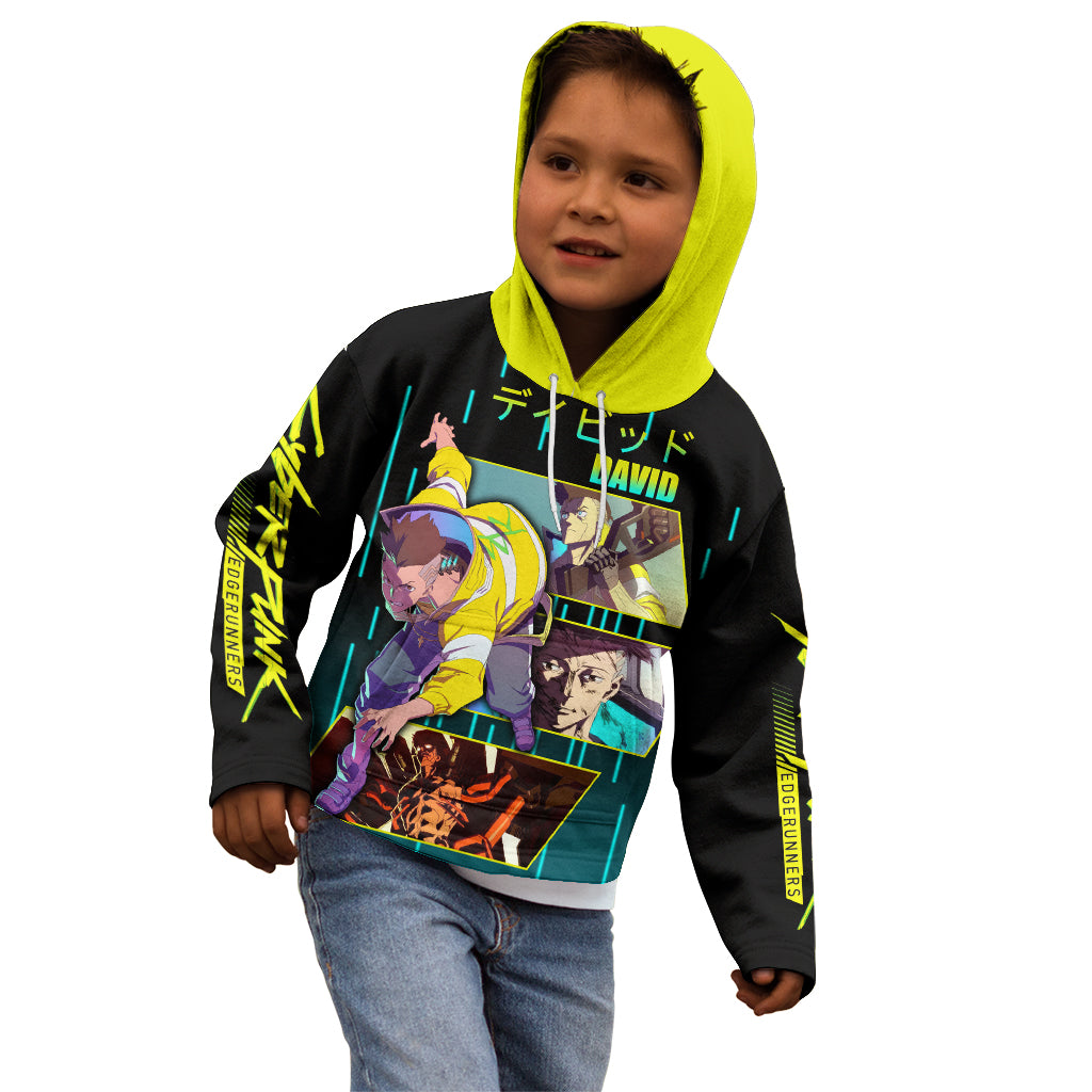 Cyberpunk David Martinez Kid Hoodie