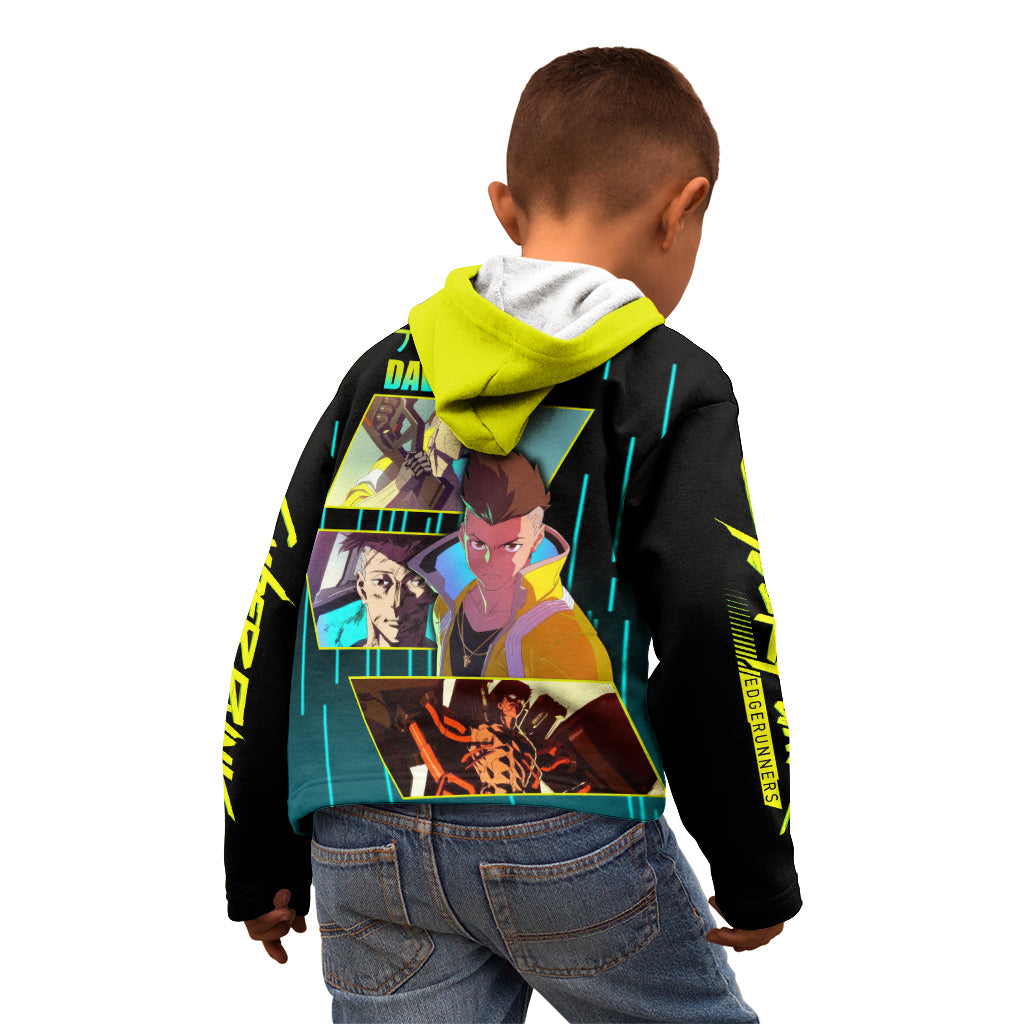 Cyberpunk David Martinez Kid Hoodie