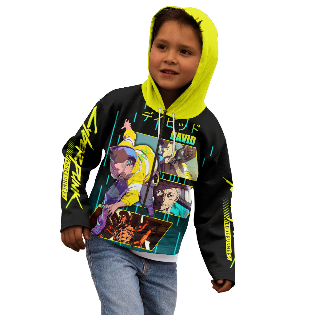 Cyberpunk David Martinez Kid Hoodie