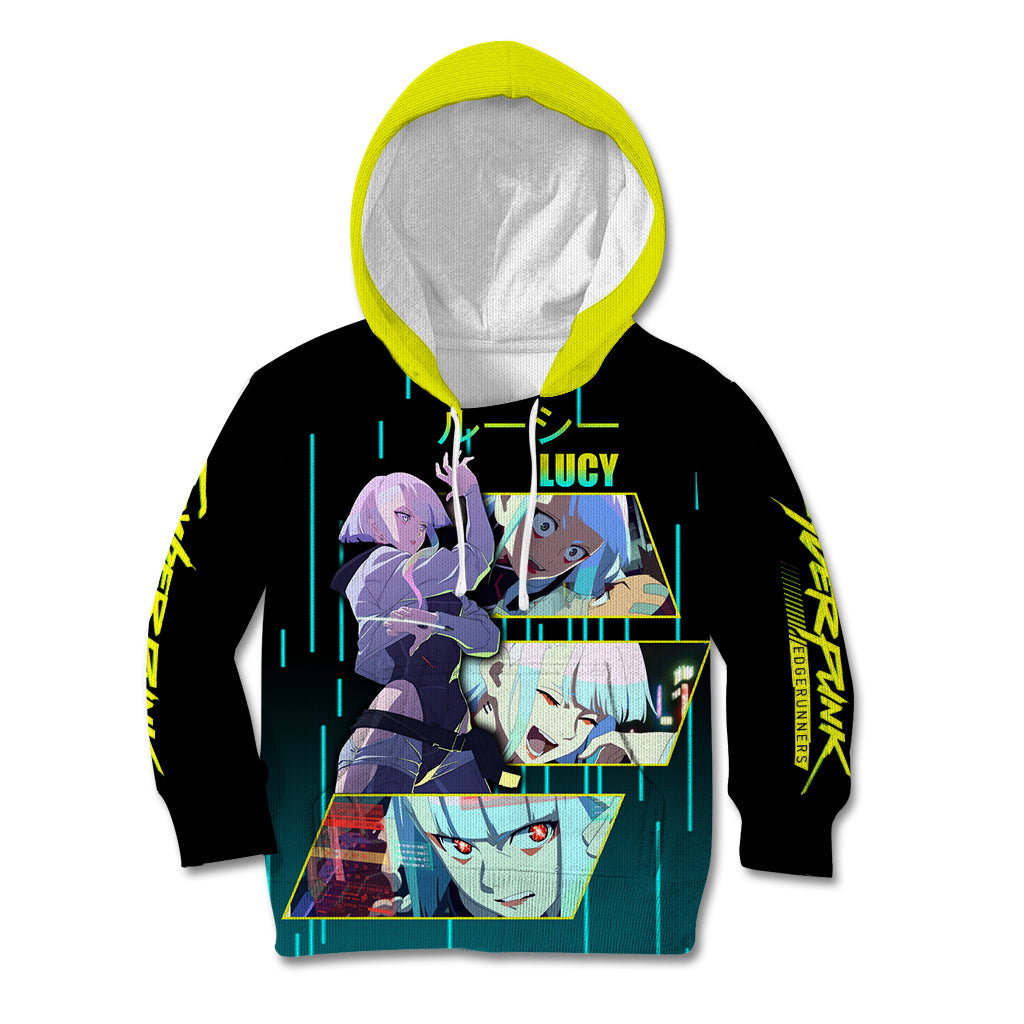 Cyberpunk Lucy Kid Hoodie