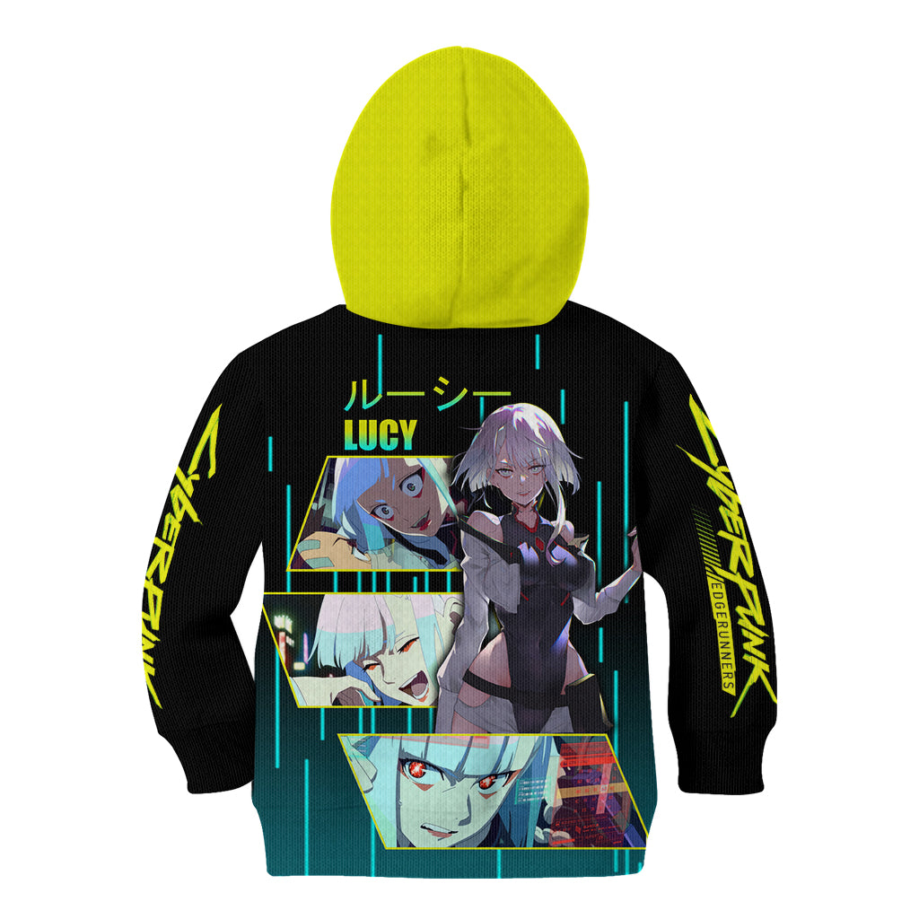 Cyberpunk Lucy Kid Hoodie