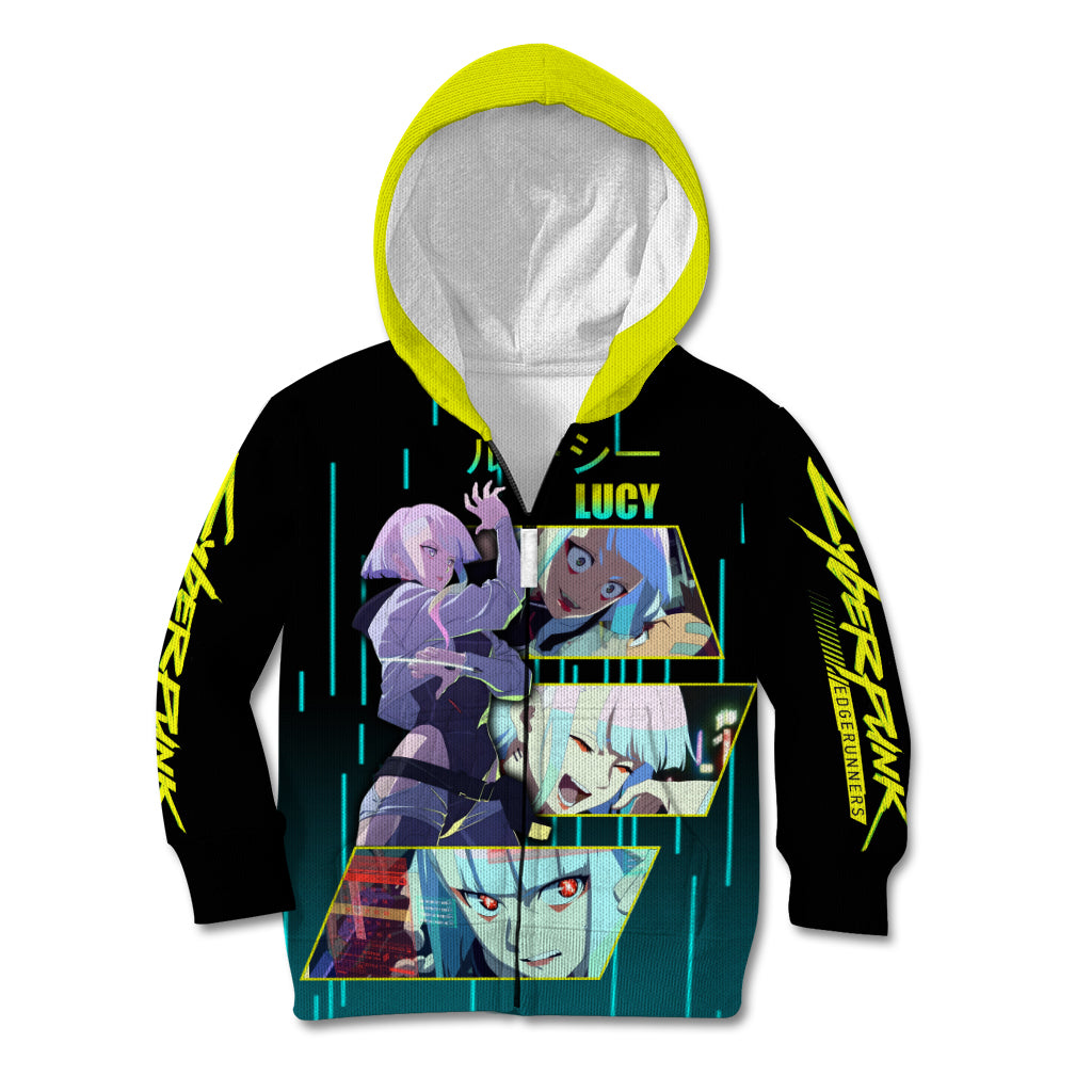 Cyberpunk Lucy Kid Hoodie