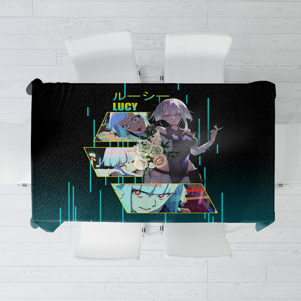 Cyberpunk Lucy Tablecloth