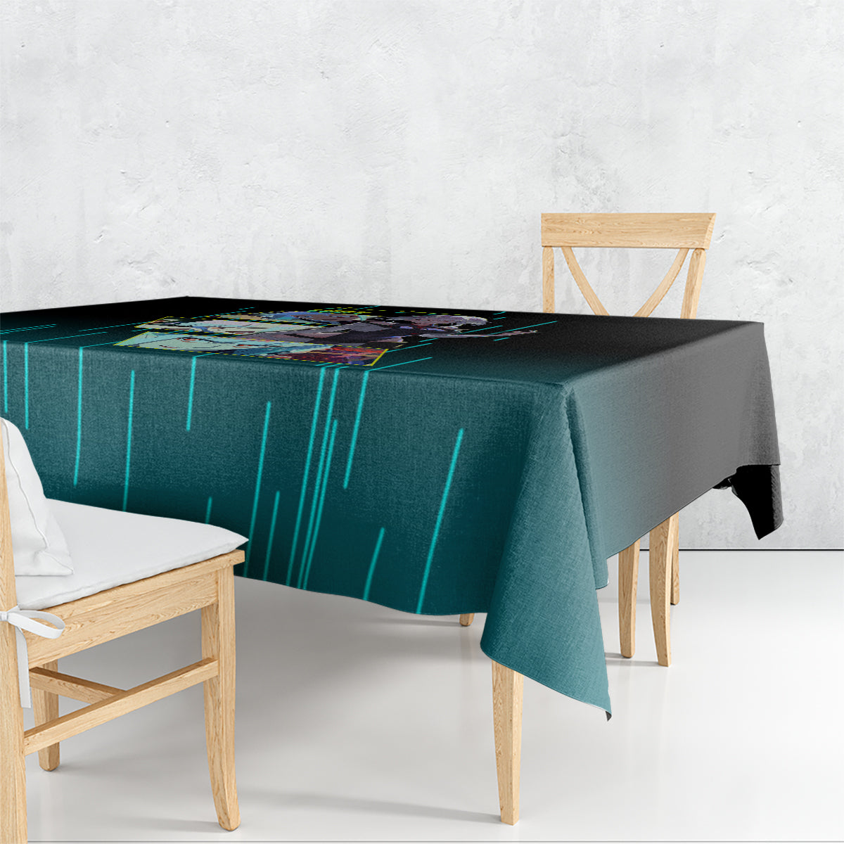 Cyberpunk Lucy Tablecloth