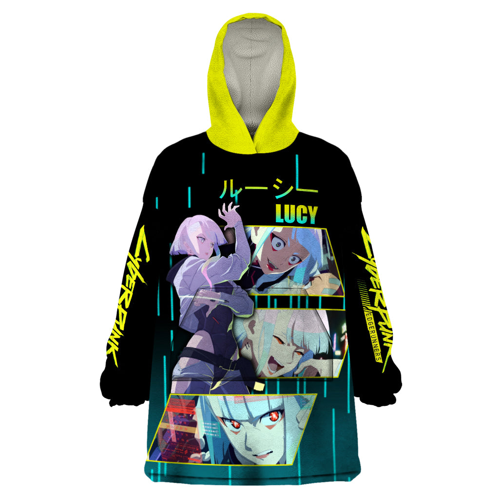 Cyberpunk Lucy Wearable Blanket Hoodie