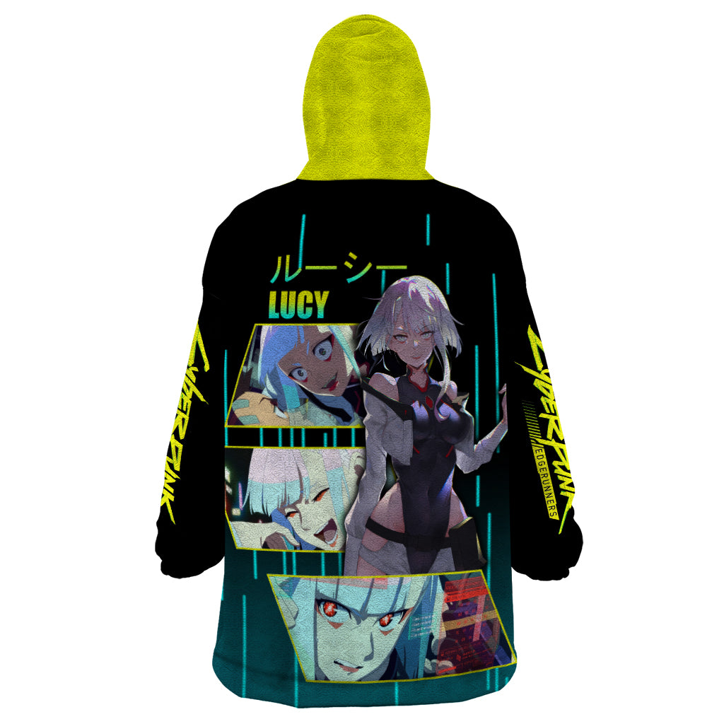 Cyberpunk Lucy Wearable Blanket Hoodie