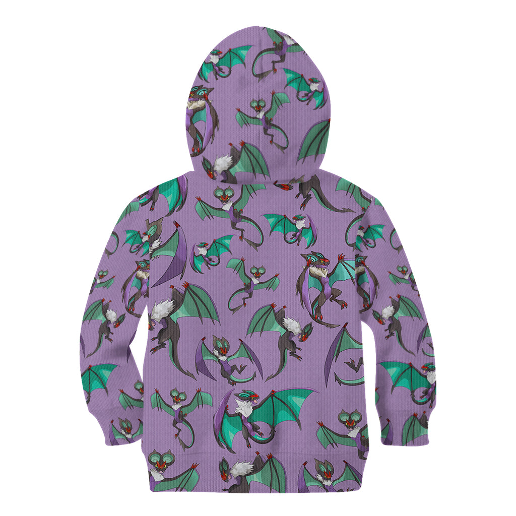 Noivern Pattern Style Kid Hoodie