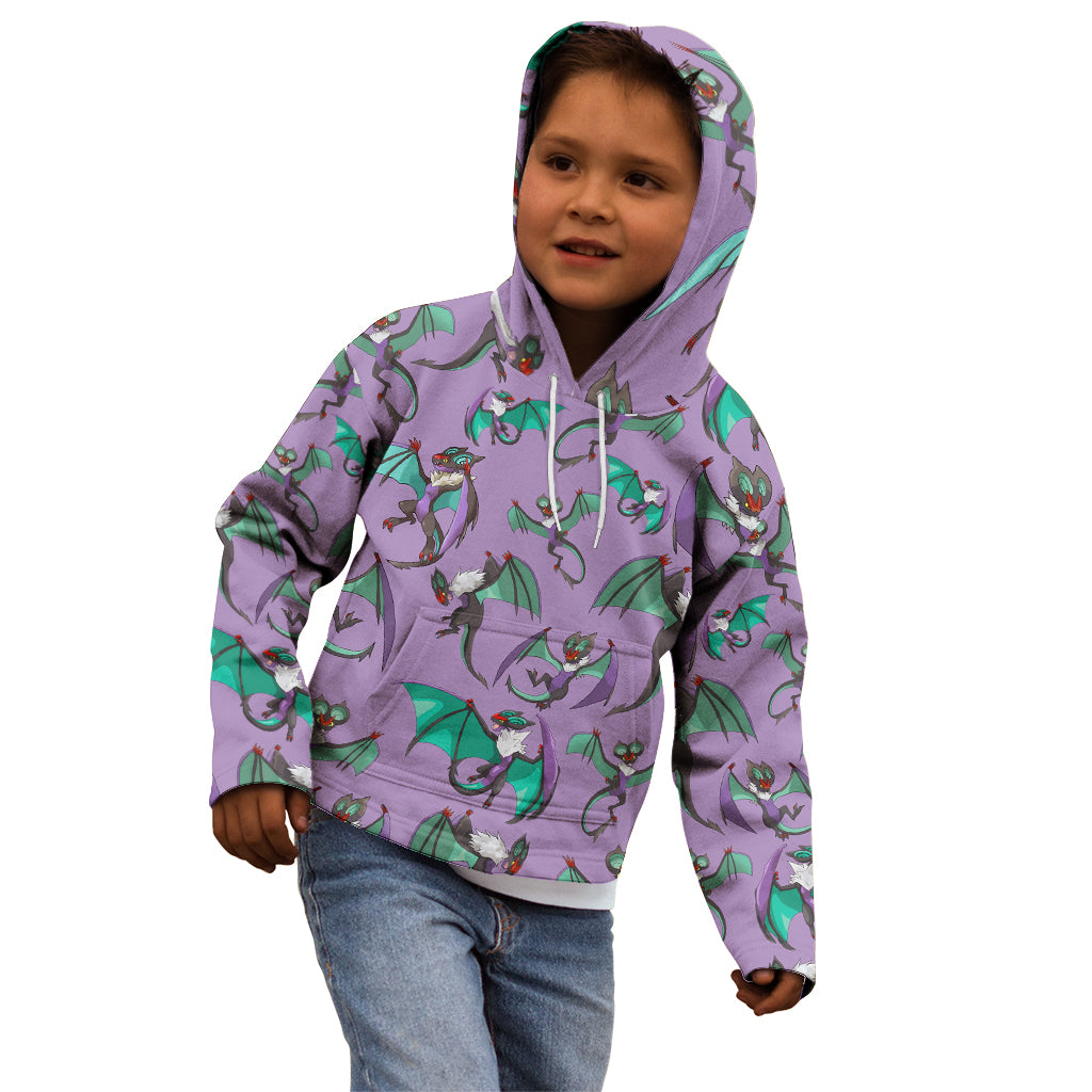 Noivern Pattern Style Kid Hoodie