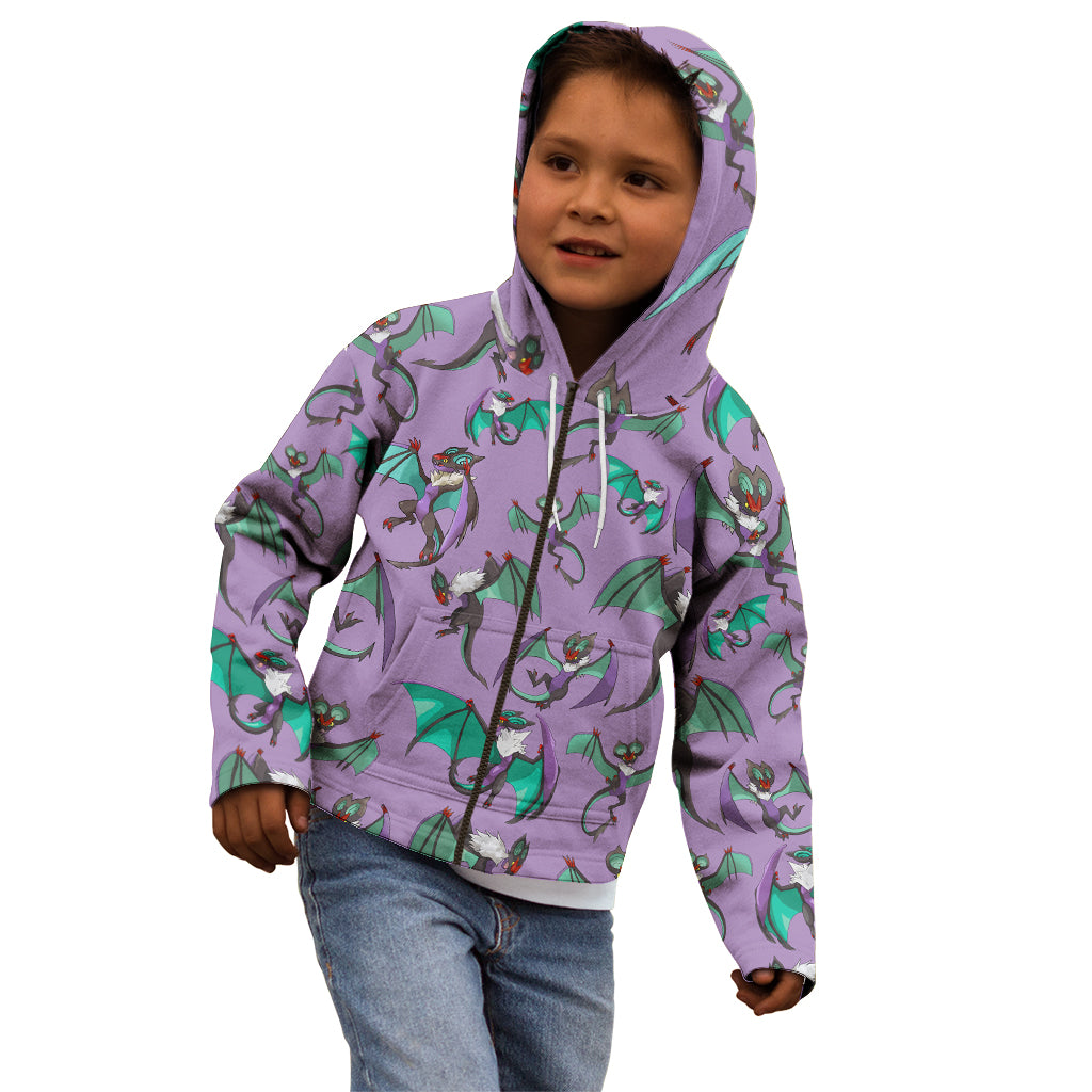 Noivern Pattern Style Kid Hoodie