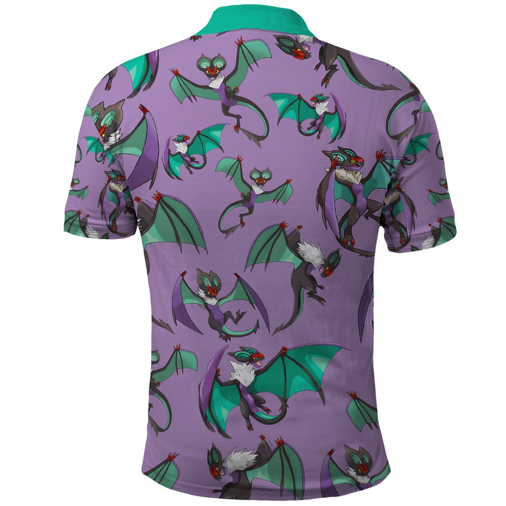 Noivern Pattern Style Polo Shirt