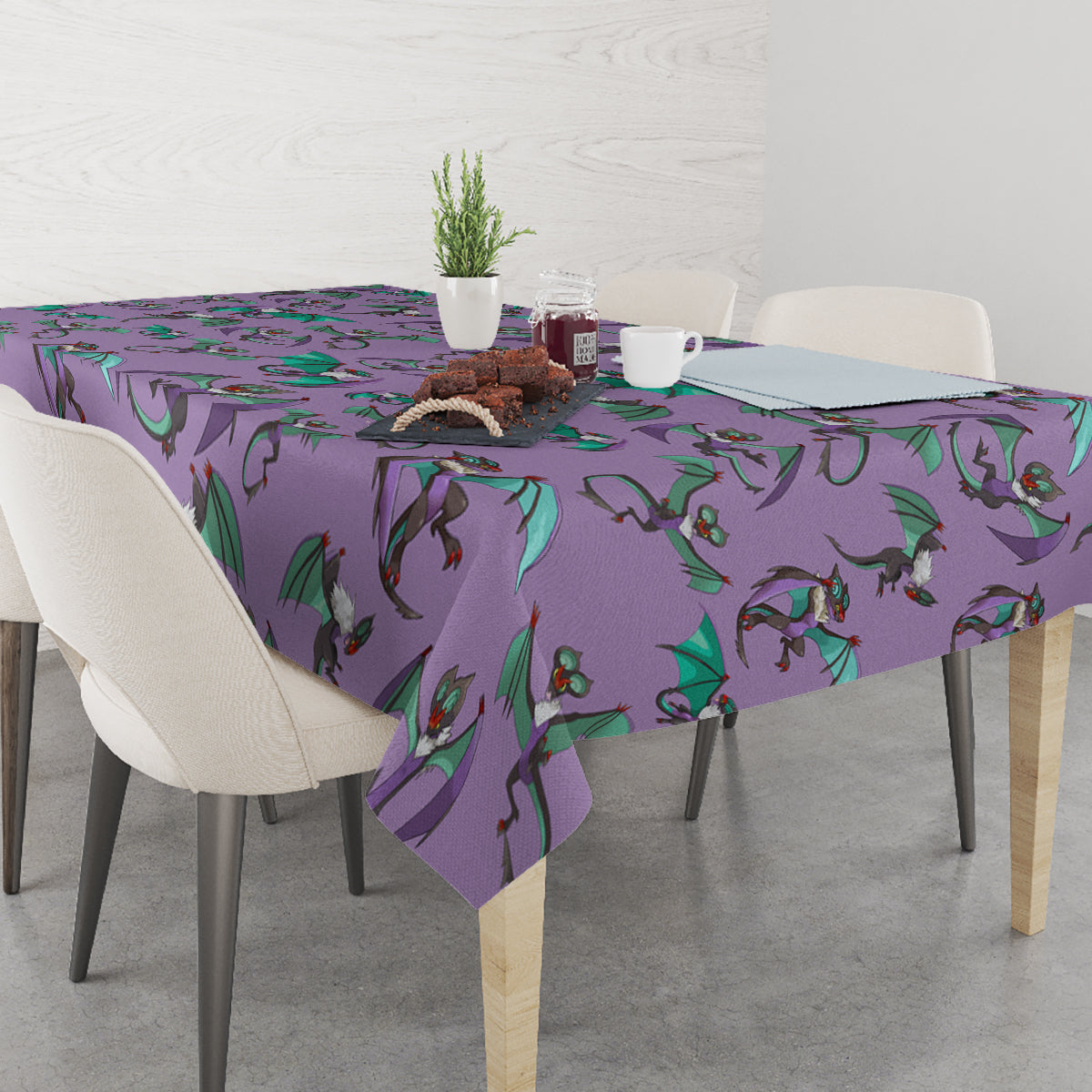 Noivern Pattern Style Tablecloth
