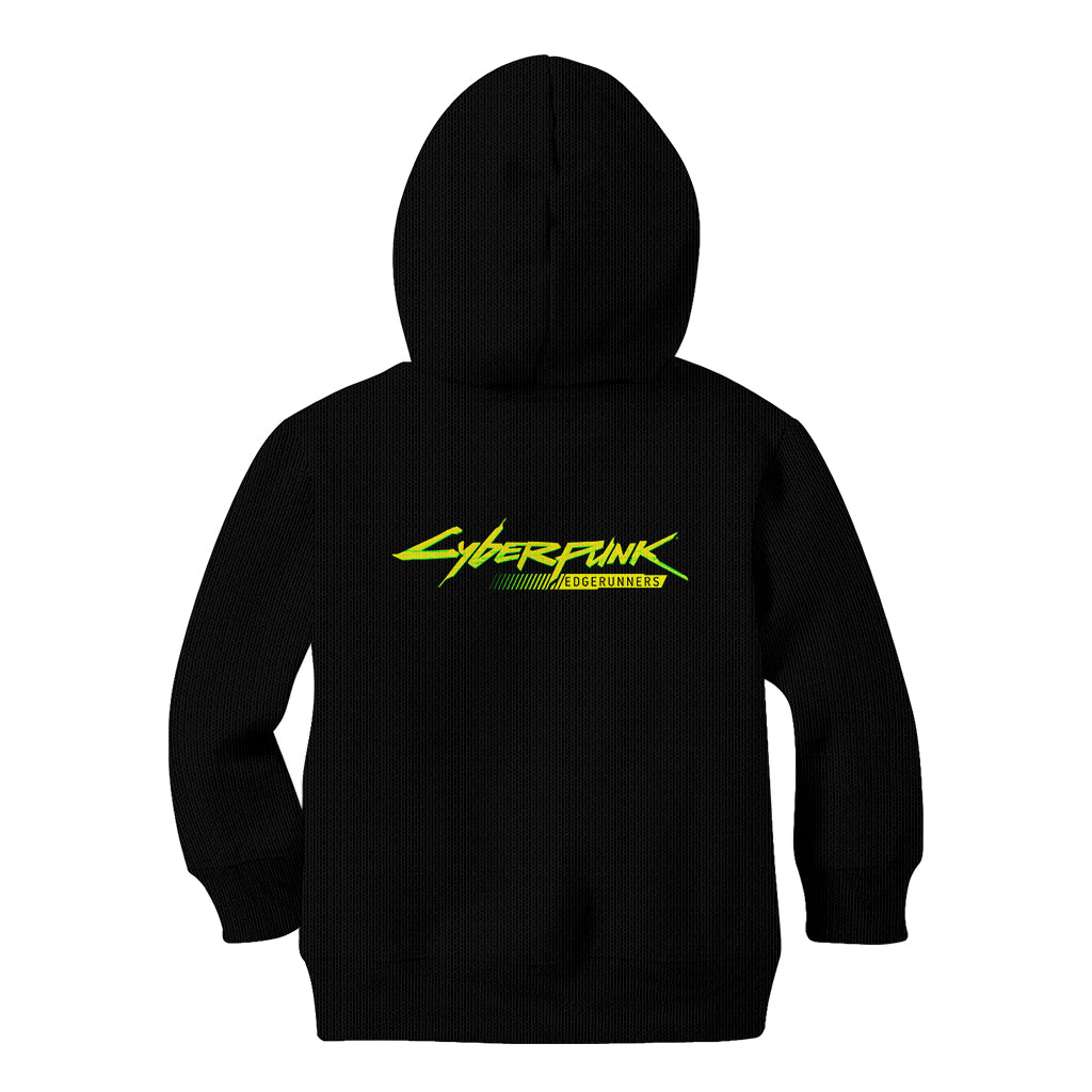 Cyberpunk Lucy - Anime Cyberpunk Kid Hoodie