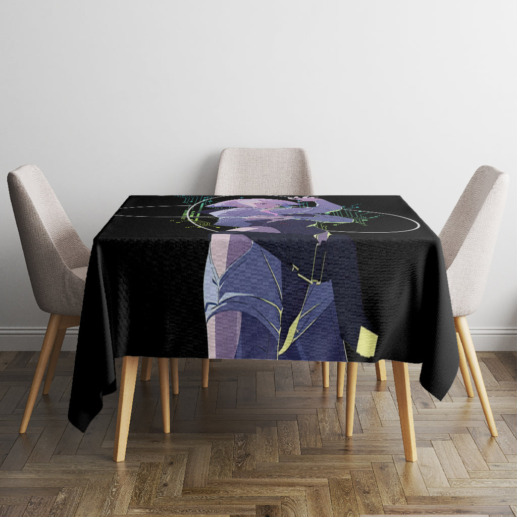 Cyberpunk Lucy - Anime Cyberpunk Tablecloth