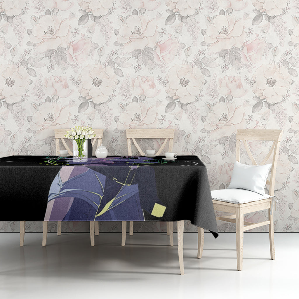 Cyberpunk Lucy - Anime Cyberpunk Tablecloth