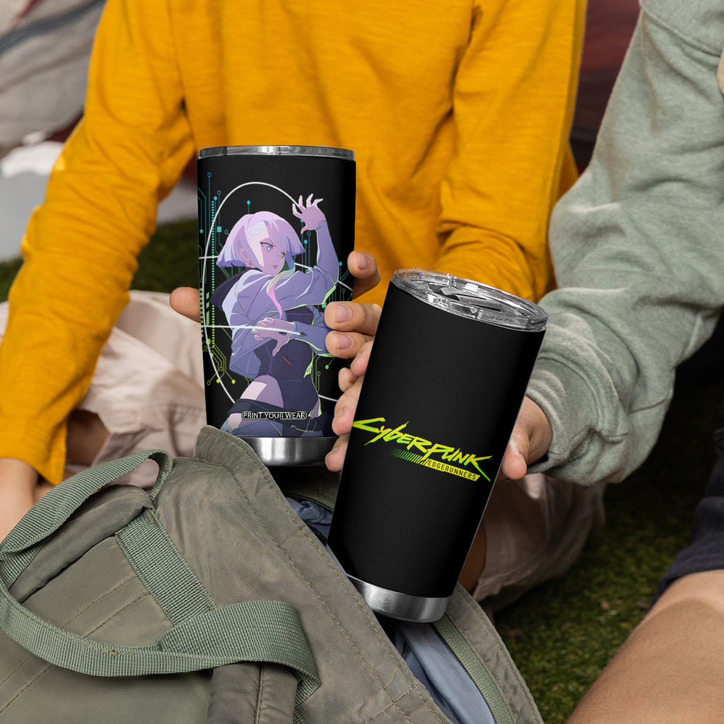 Cyberpunk Lucy Tumbler Cup Anime Cyberpunk TS04