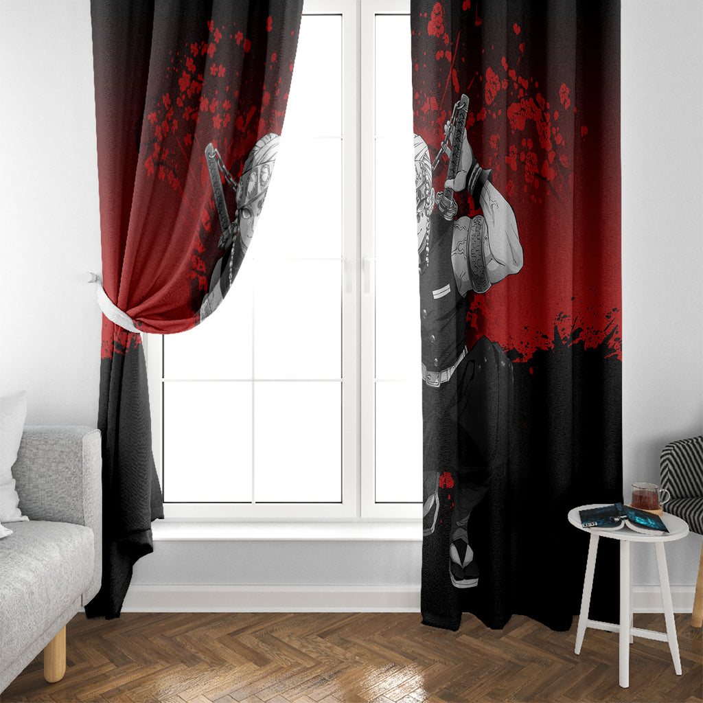 Tengen Uzui Japan Art Window Curtain