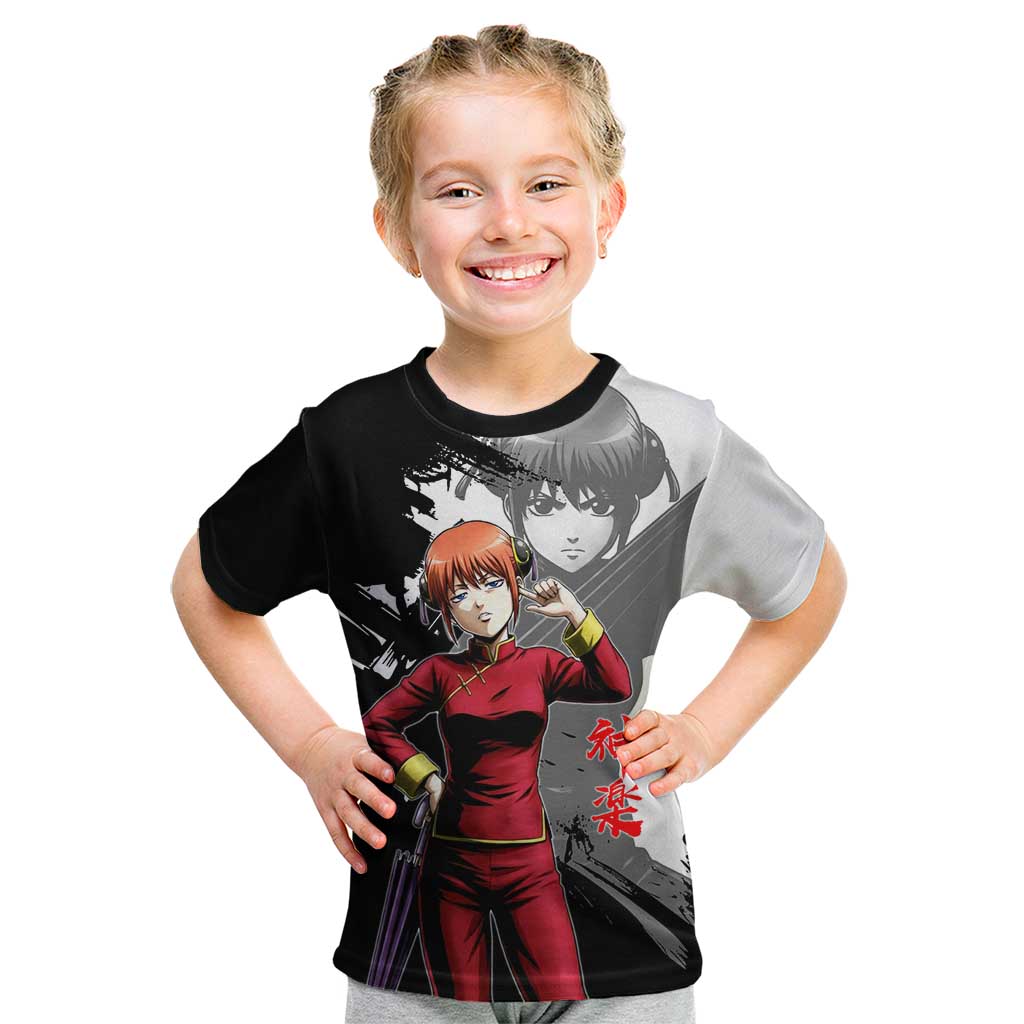 Kagura Kid T Shirt Fierce Comedy Martial Ink Style