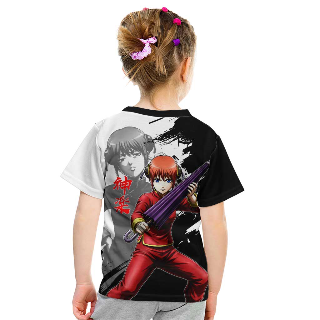 Kagura Kid T Shirt Fierce Comedy Martial Ink Style
