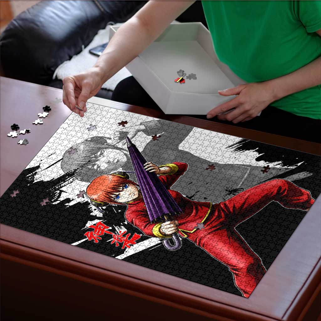 Kagura Puzzle Fierce Comedy Martial Ink Style