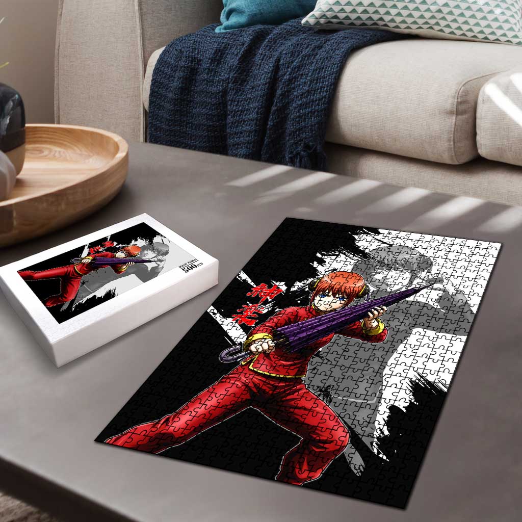 Kagura Puzzle Fierce Comedy Martial Ink Style