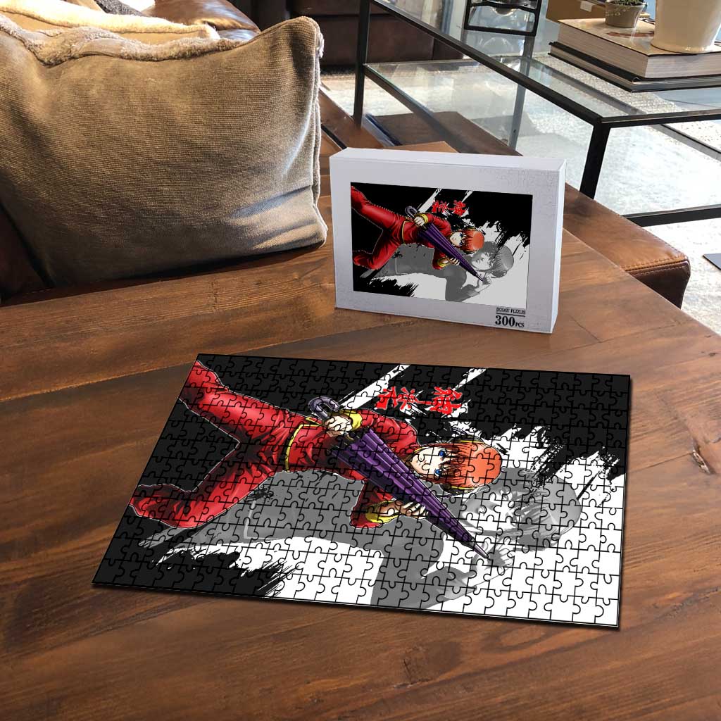 Kagura Puzzle Fierce Comedy Martial Ink Style