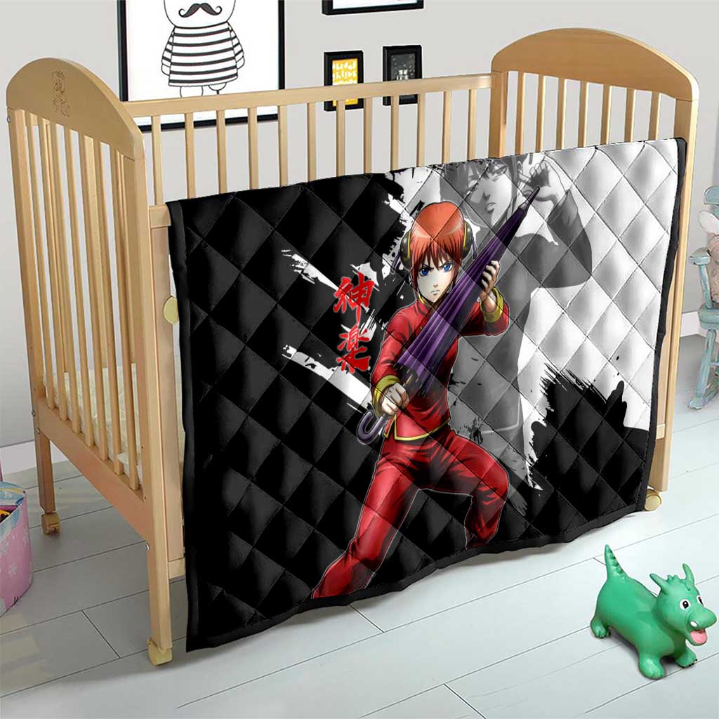 Kagura Quilt Fierce Comedy Martial Ink Style