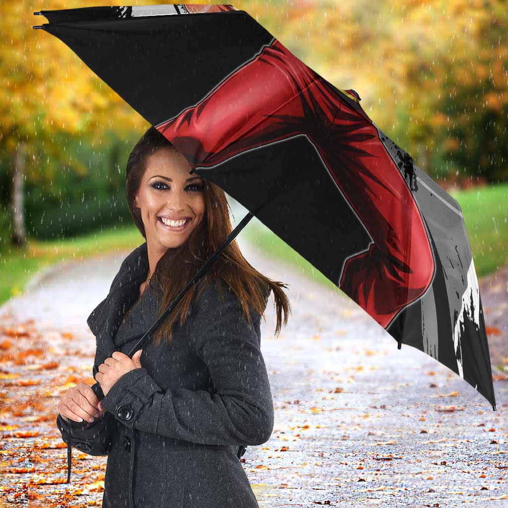 Kagura Umbrella Fierce Comedy Martial Ink Style