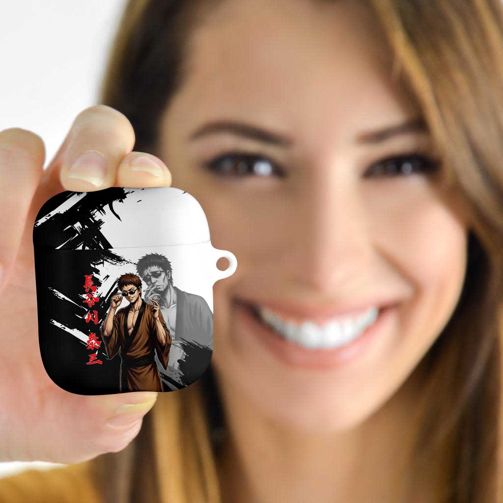 Taizo Hasegawa AirPods Case Grunge Edo Comedy Ink Style