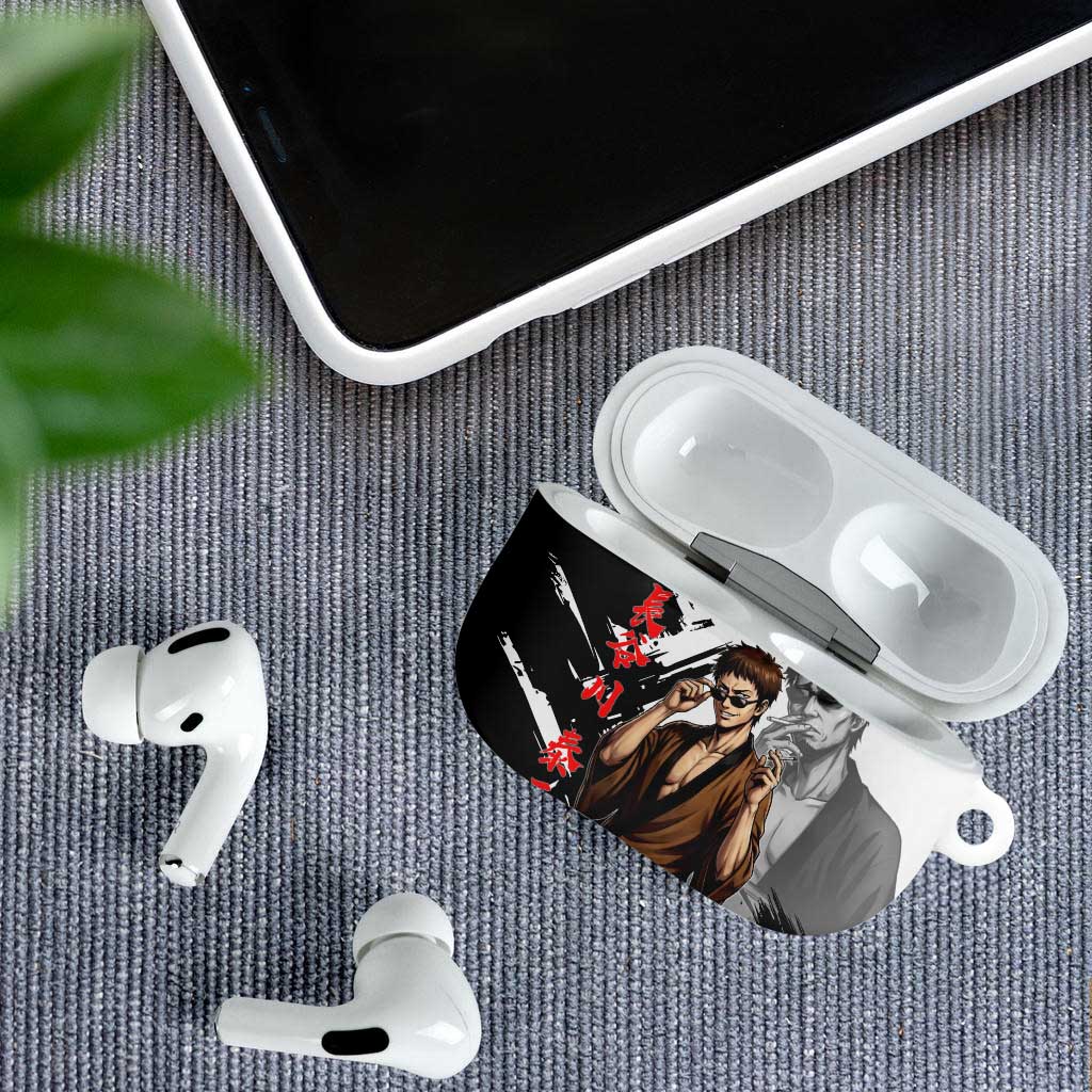 Taizo Hasegawa AirPods Case Grunge Edo Comedy Ink Style