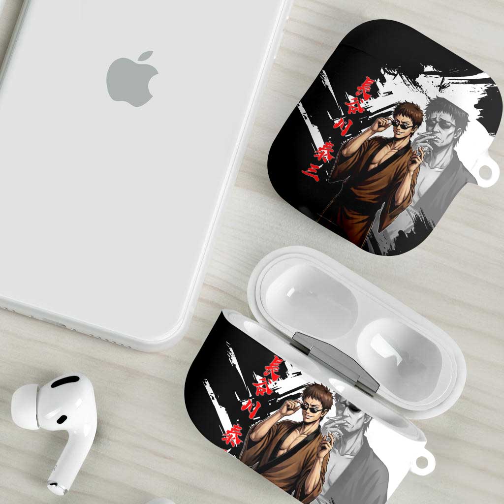 Taizo Hasegawa AirPods Case Grunge Edo Comedy Ink Style