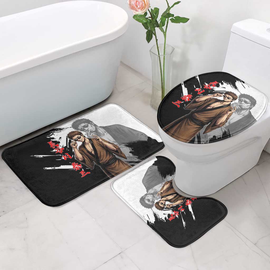 Taizo Hasegawa Bathroom Set Grunge Edo Comedy Ink Style