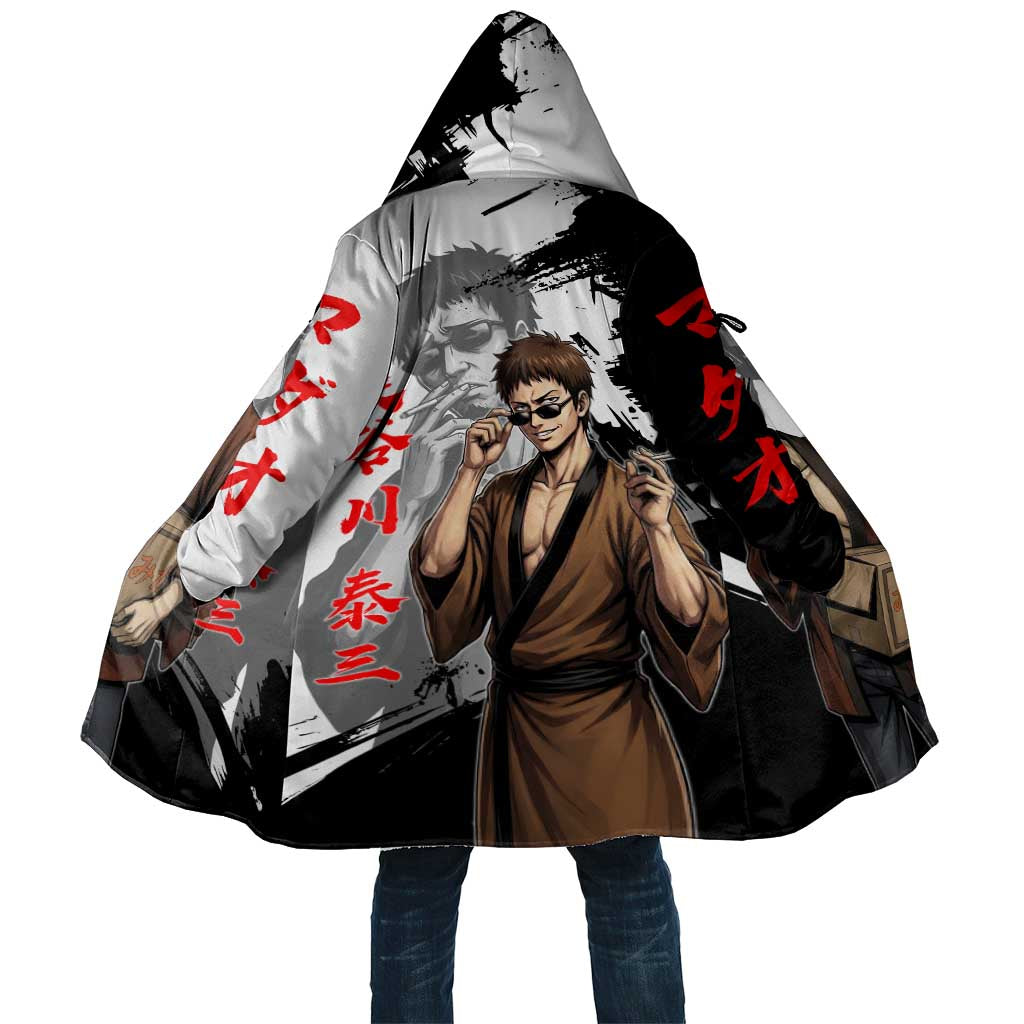 Taizo Hasegawa Cloak Grunge Edo Comedy Ink Style