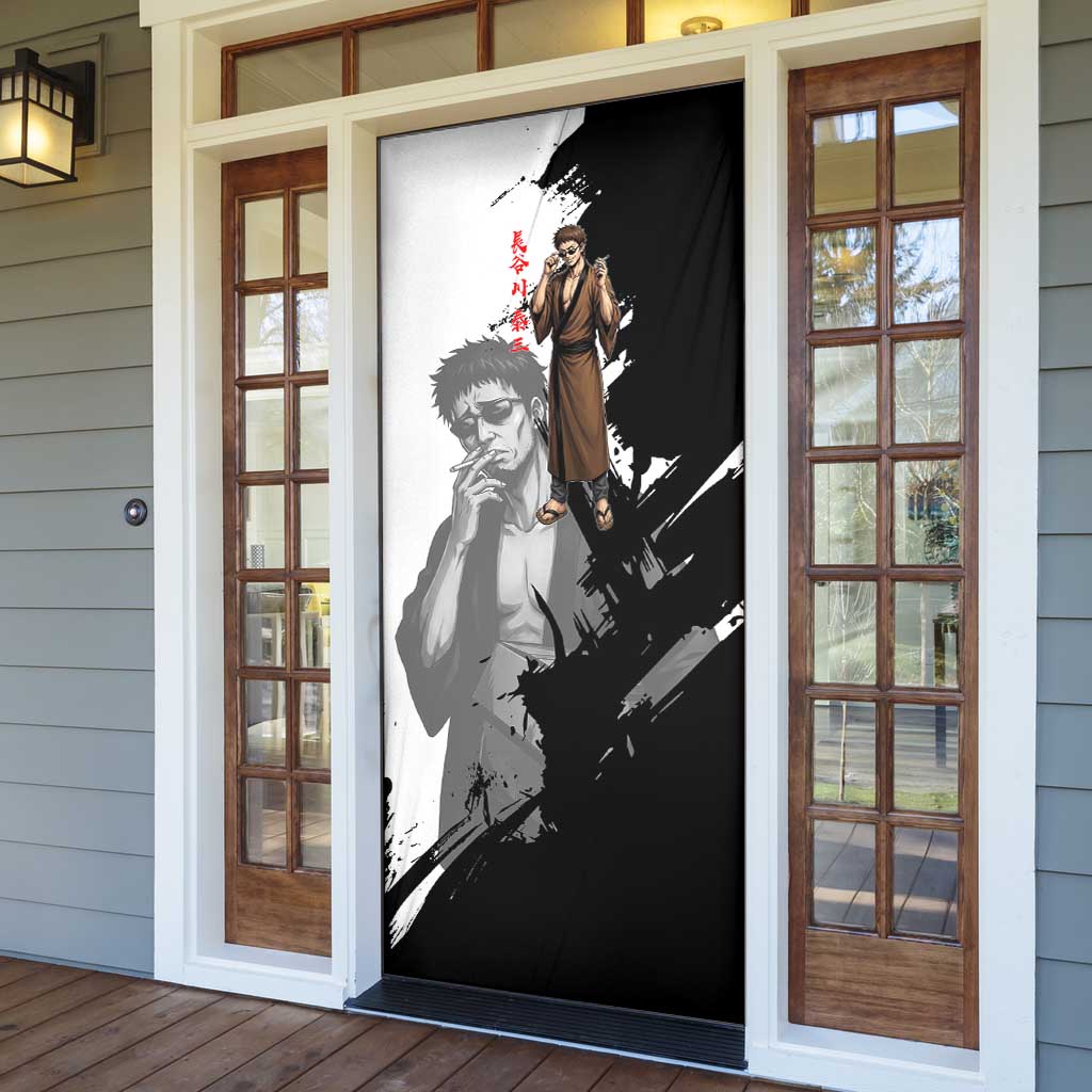 Taizo Hasegawa Door Cover Grunge Edo Comedy Ink Style