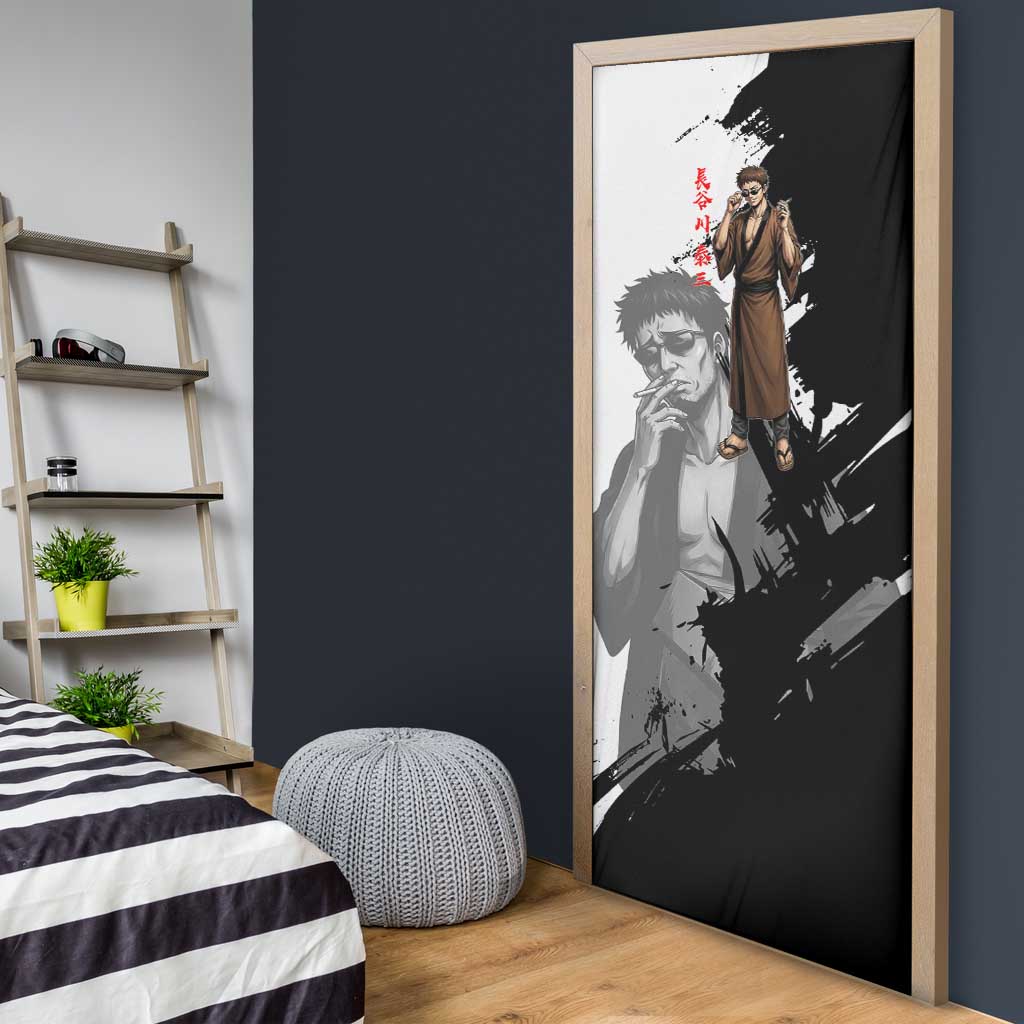 Taizo Hasegawa Door Cover Grunge Edo Comedy Ink Style