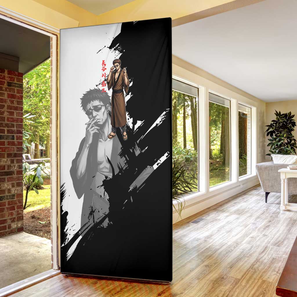 Taizo Hasegawa Door Cover Grunge Edo Comedy Ink Style