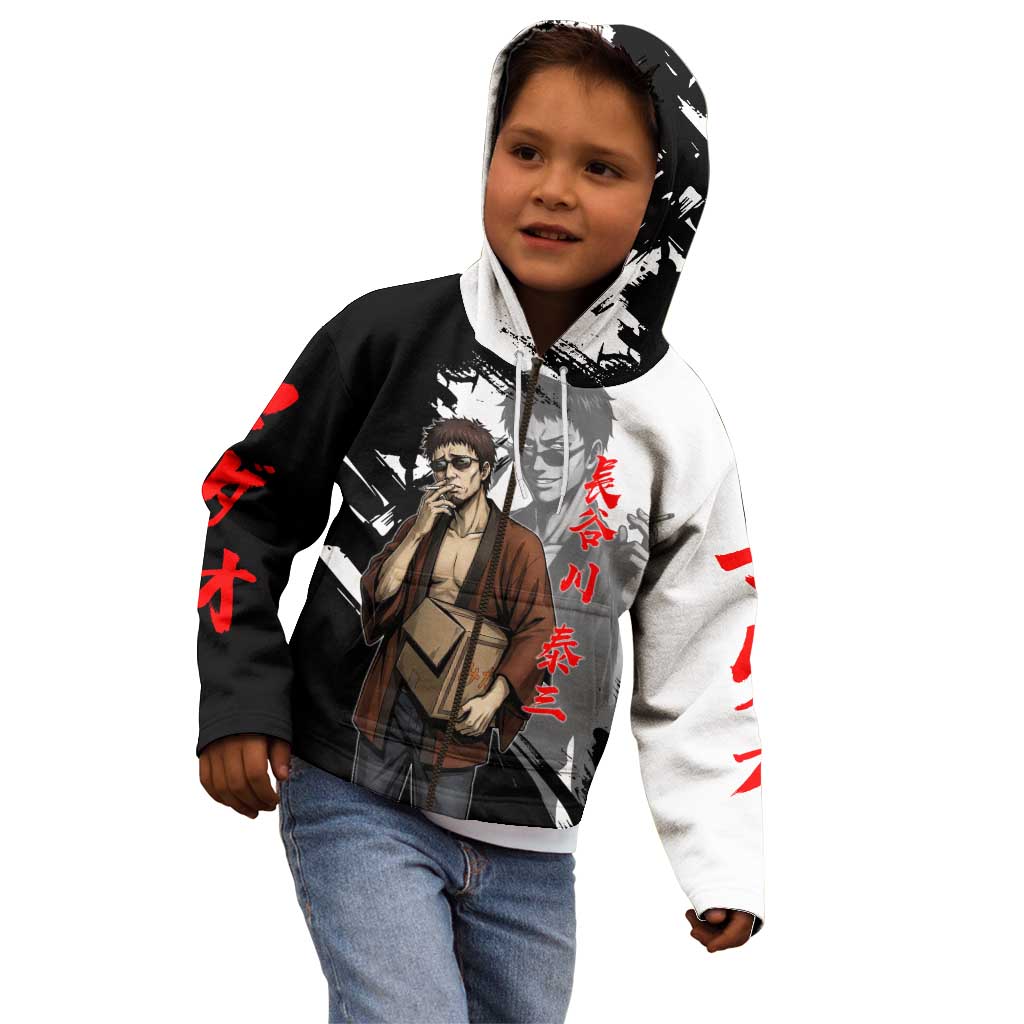 Taizo Hasegawa Kid Hoodie Grunge Edo Comedy Ink Style