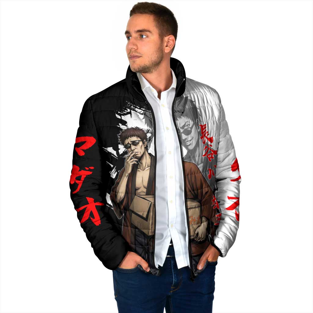 Taizo Hasegawa Padded Jacket Grunge Edo Comedy Ink Style