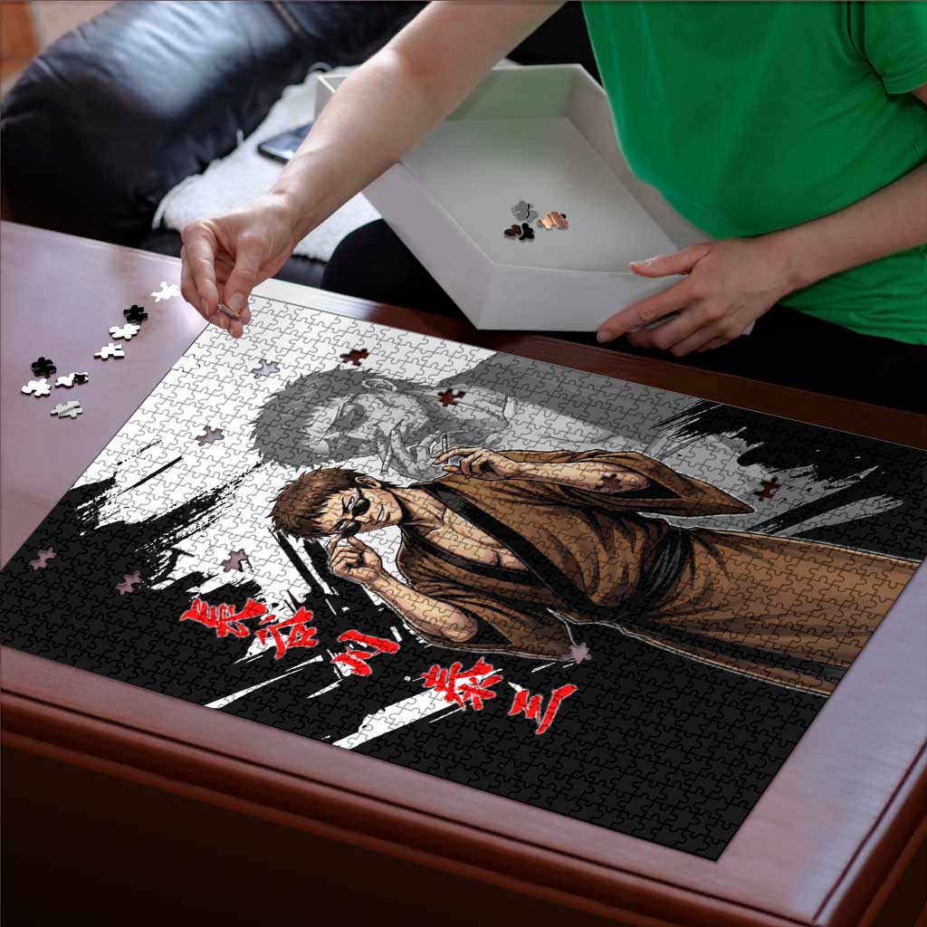 Taizo Hasegawa Puzzle Grunge Edo Comedy Ink Style