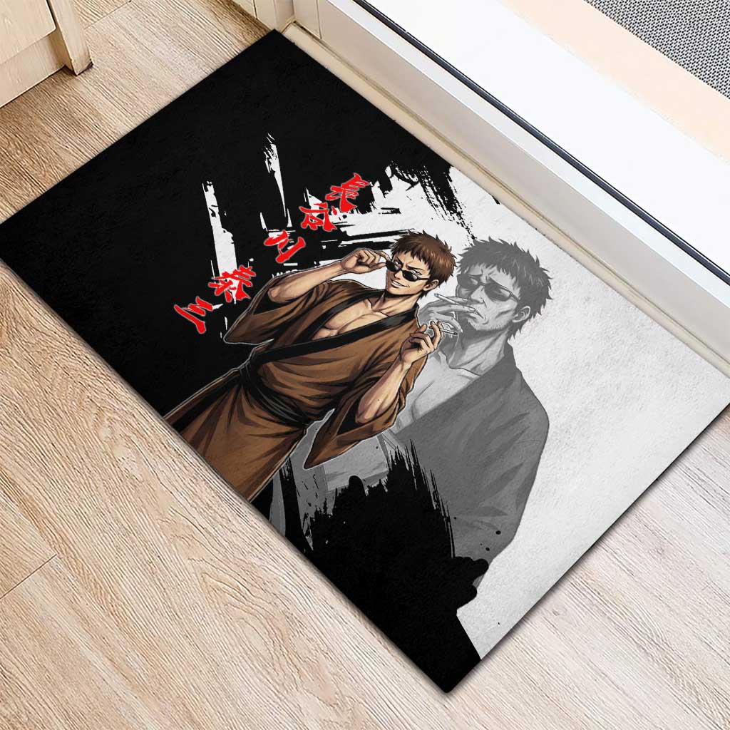 Taizo Hasegawa Rubber Doormat Grunge Edo Comedy Ink Style