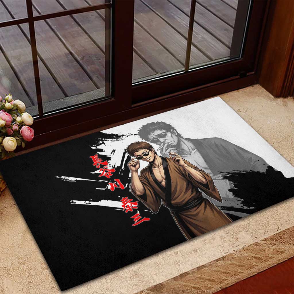 Taizo Hasegawa Rubber Doormat Grunge Edo Comedy Ink Style