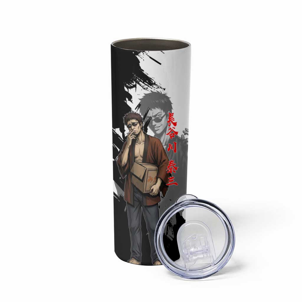 Taizo Hasegawa Skinny Tumbler Grunge Edo Comedy Ink Style