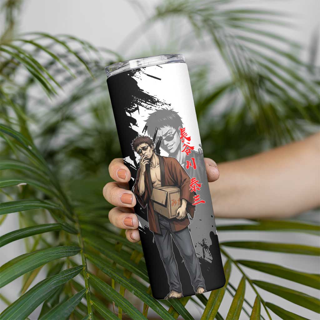 Taizo Hasegawa Skinny Tumbler Grunge Edo Comedy Ink Style