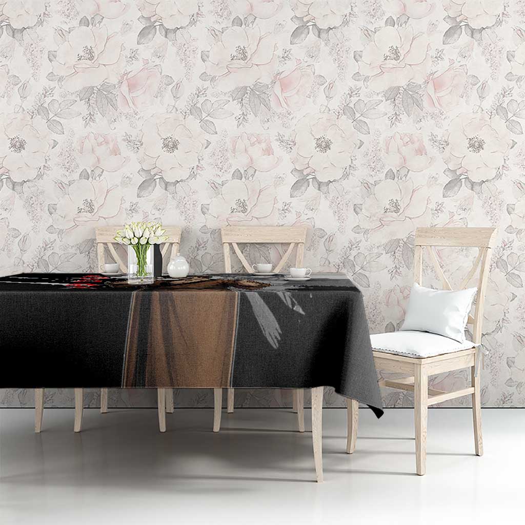 Taizo Hasegawa Tablecloth Grunge Edo Comedy Ink Style