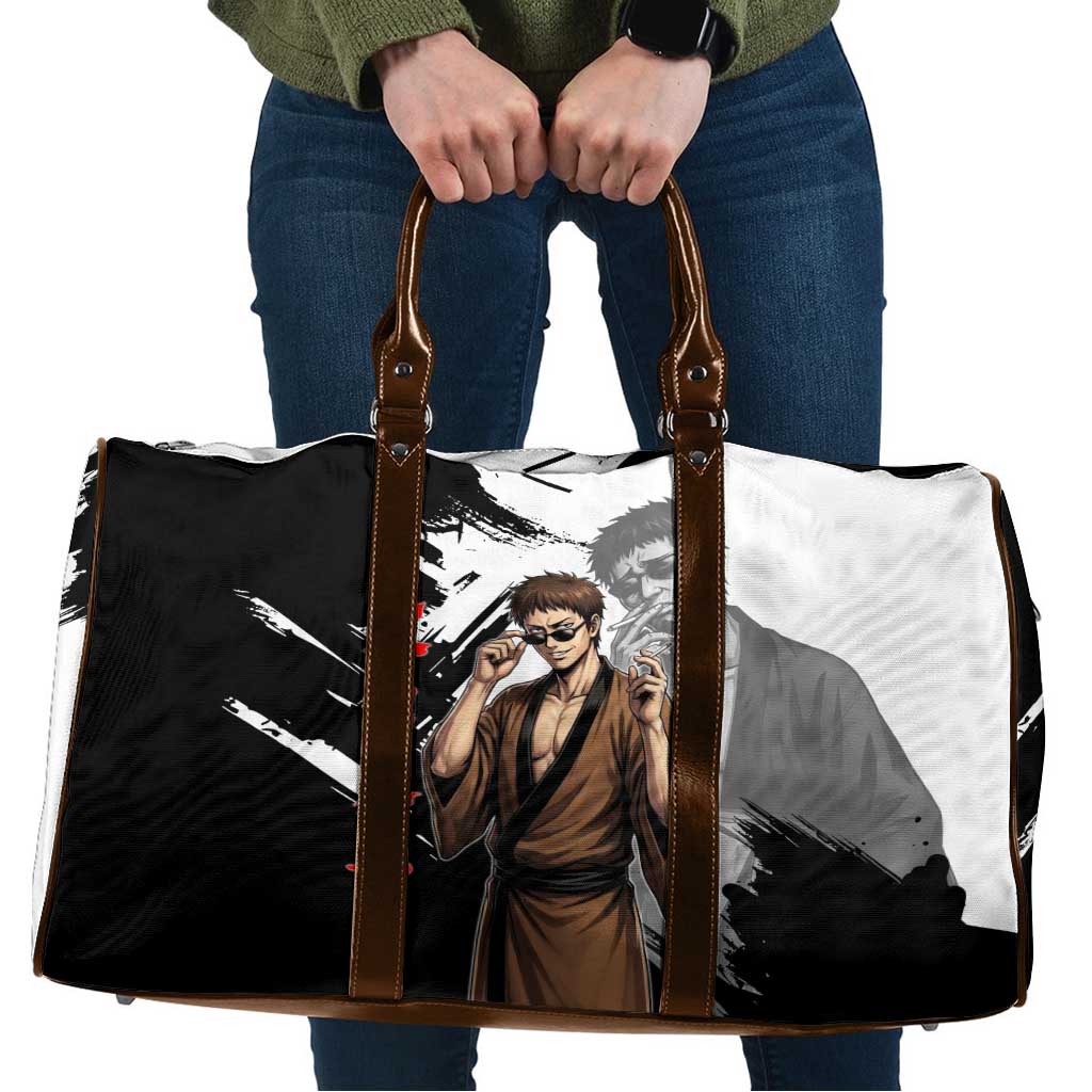 Taizo Hasegawa Travel Bag Grunge Edo Comedy Ink Style