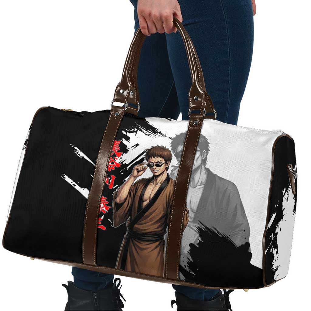 Taizo Hasegawa Travel Bag Grunge Edo Comedy Ink Style
