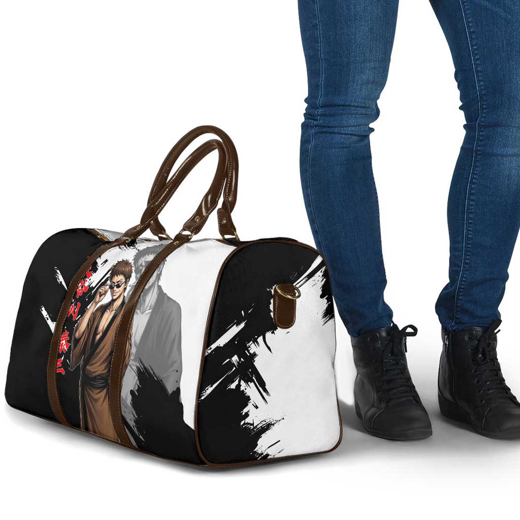 Taizo Hasegawa Travel Bag Grunge Edo Comedy Ink Style