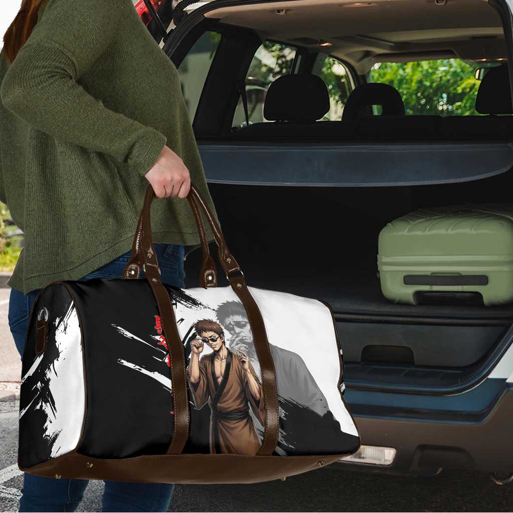 Taizo Hasegawa Travel Bag Grunge Edo Comedy Ink Style