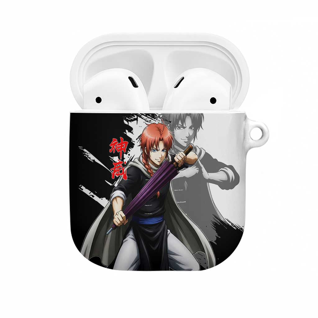 Kamui AirPods Case Rogue Warrior Ink Clash Style